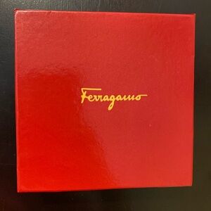 Ferragamo Red Box 5”x5”x2.5”